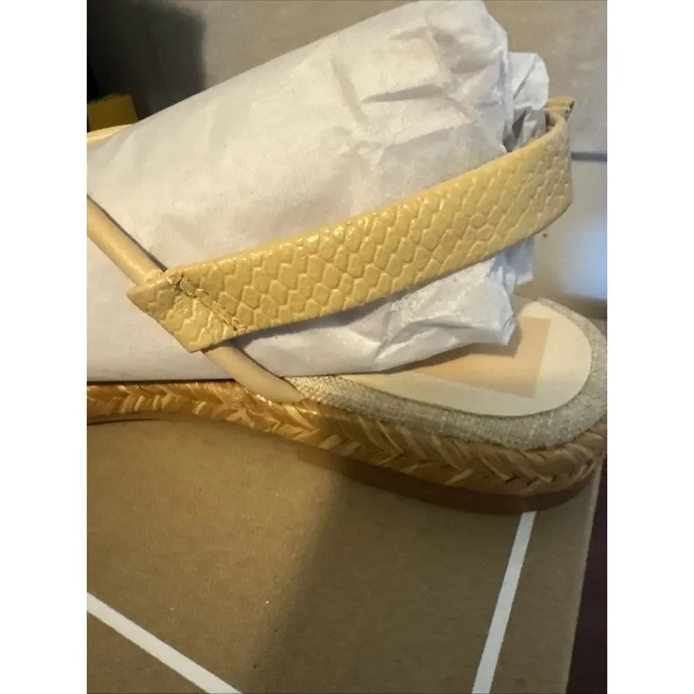DOLCE VITA Meryl Slingback Sandals French Vanilla New in Box SZ 8.5 Women's
